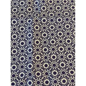 Quilting Treasures Purple Scroll Dot Cotton Fabric 36" x 42" 2013